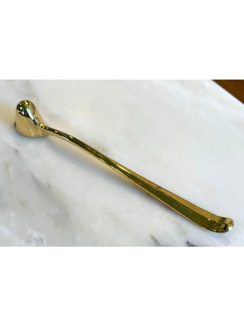 Vintage Gerity Gold Candle Snuffer Cavalier Helmet 10 Inch